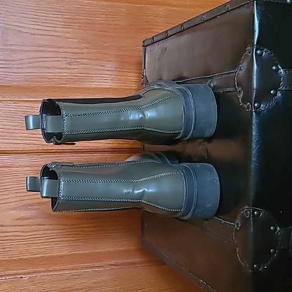 TOP MODA Women Combat boots, size 8.5, Olive Green - Picture 7 of 8